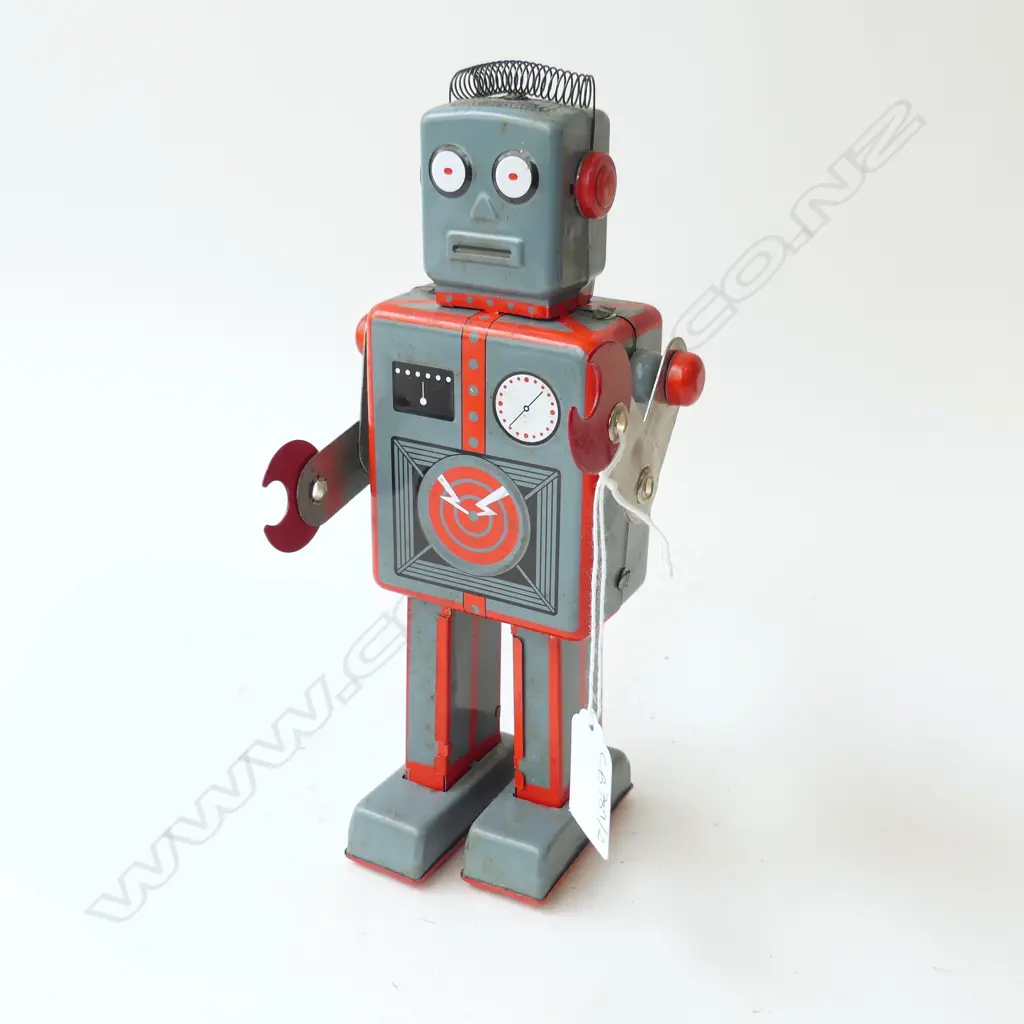 JAPANESE TOY TIN ROBOT H.220mm Image 1++