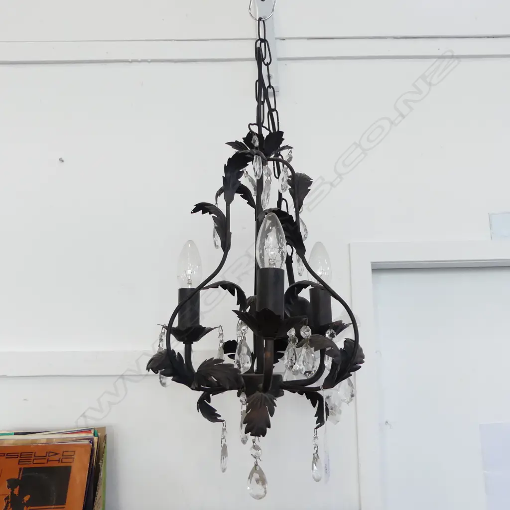 SHABBY CHIC CHANDELIER H.420mm Image 1++