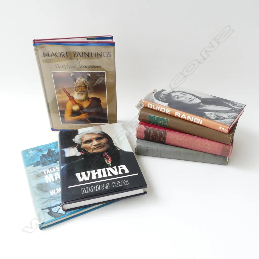 7 BOOKS; MAORI INTEREST Image 1++