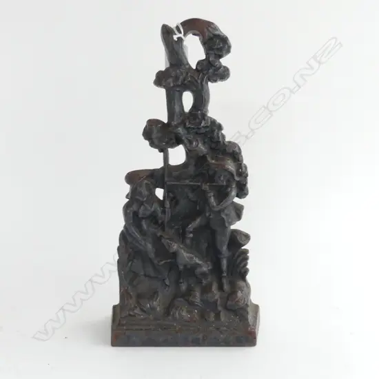 CAST IRON DOOR STOP H.330mm