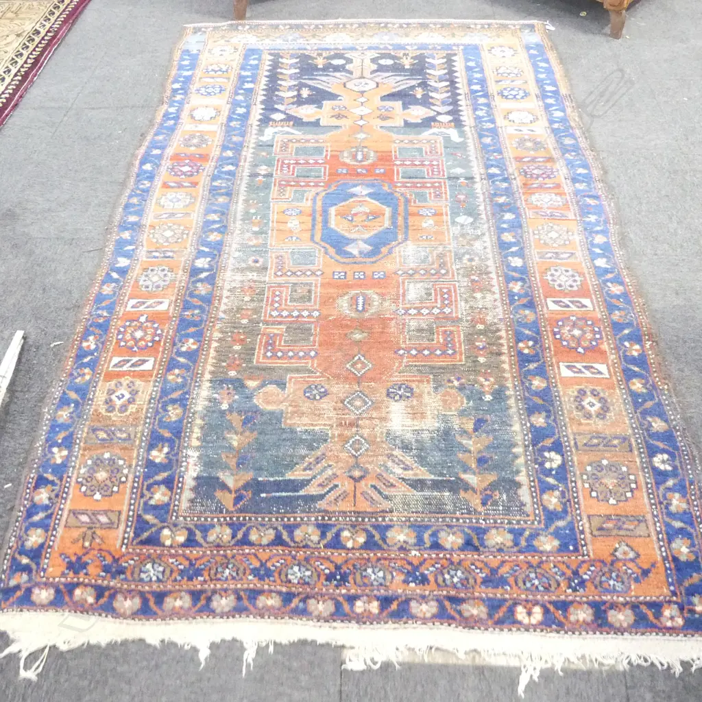 HAND KNOTTED WOOL PILE RUG 2400x1400mm Image 1++