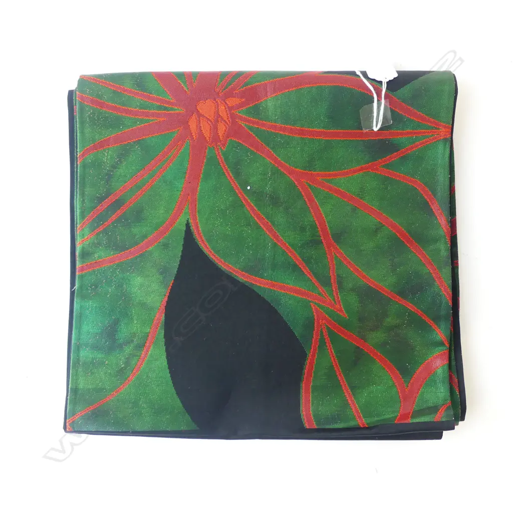 JAPANESE QUALITY VINTAGE HAND WOVEN SILK OBI Image 1++