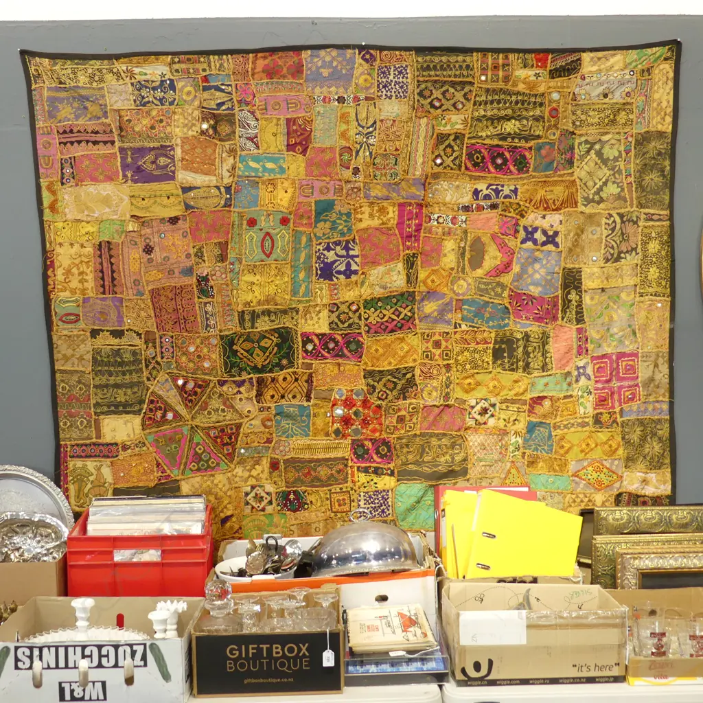 LG INDIAN EMBROIDERED WALL HANGING 1800x1800mm Image 1++