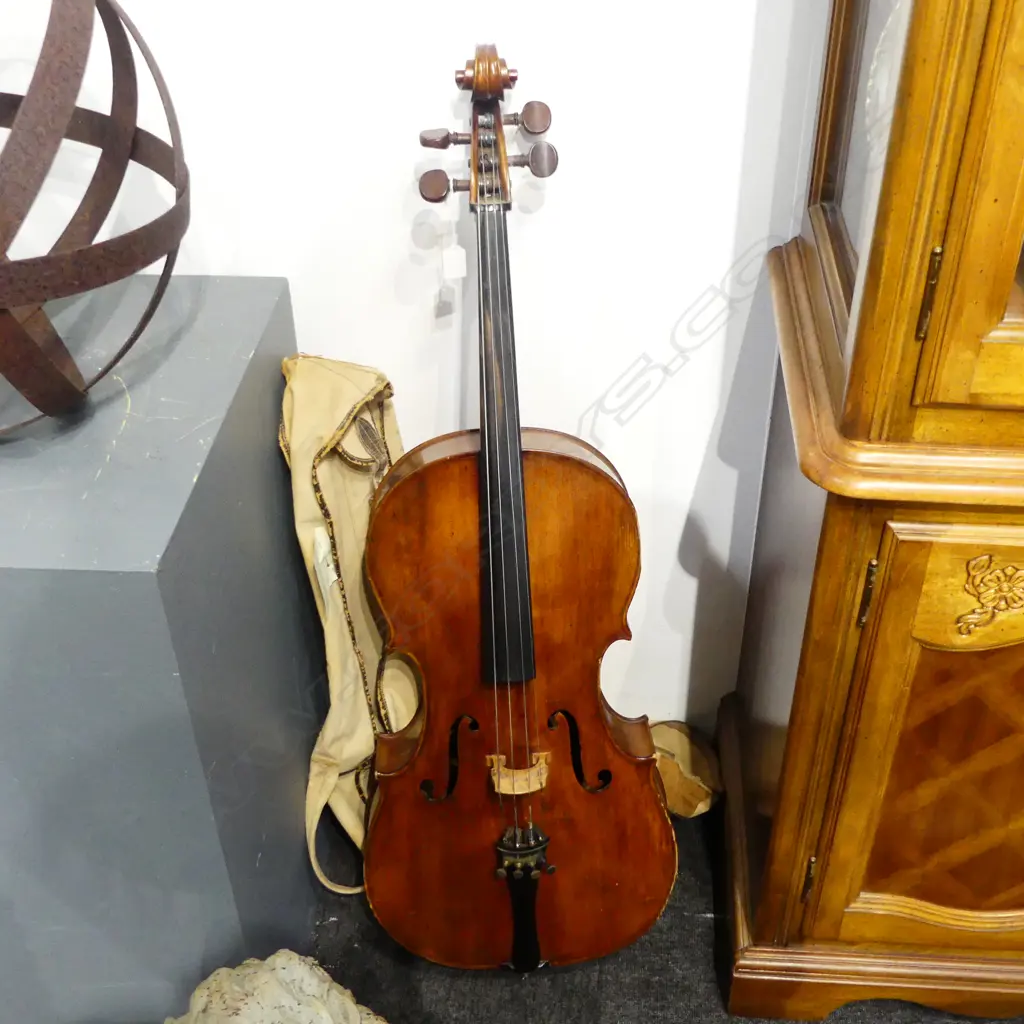 FRENCH CELLO L.1040mm + CANVAS CASE Image 1++