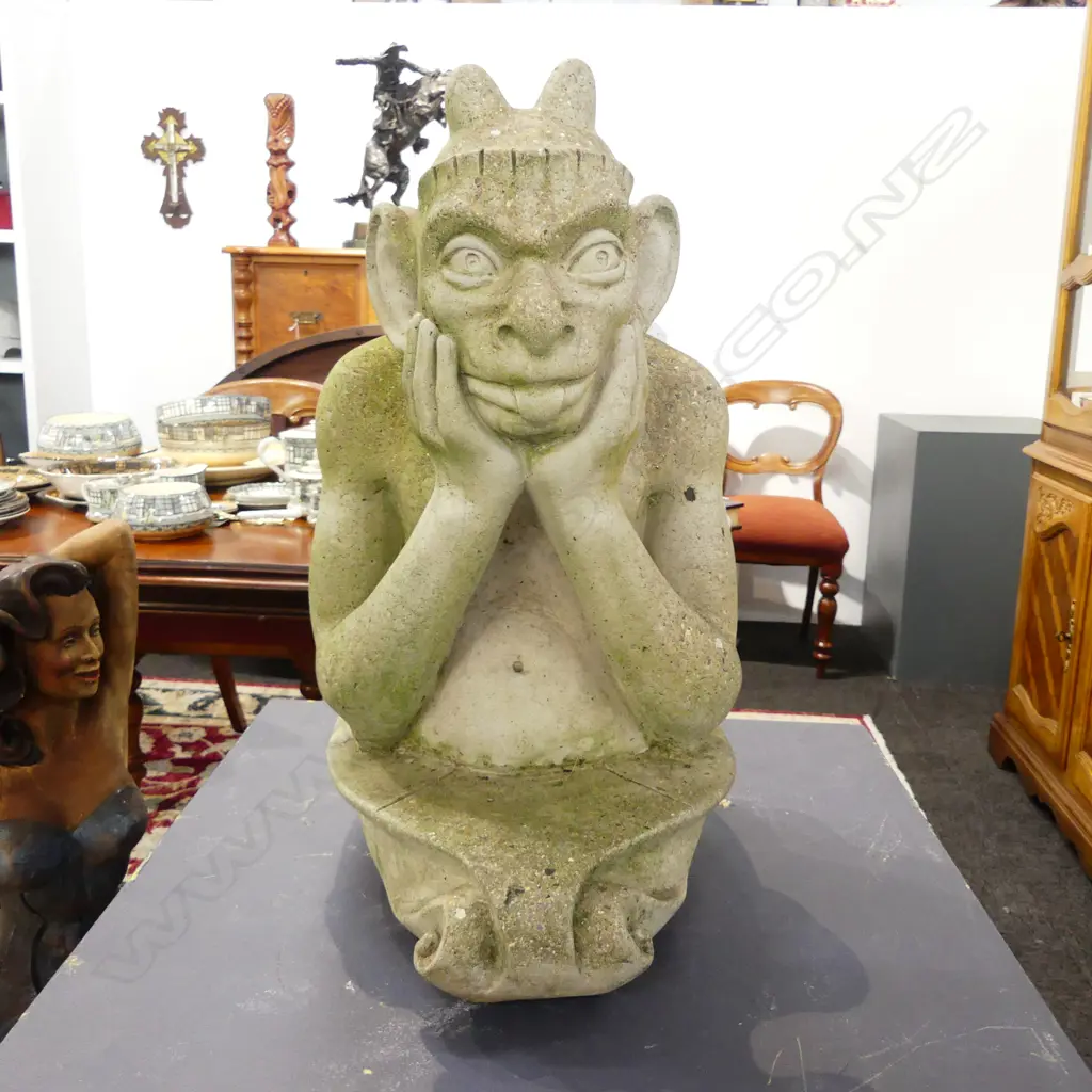 CONCRETE GARGOYLE H.450mm Image 1++