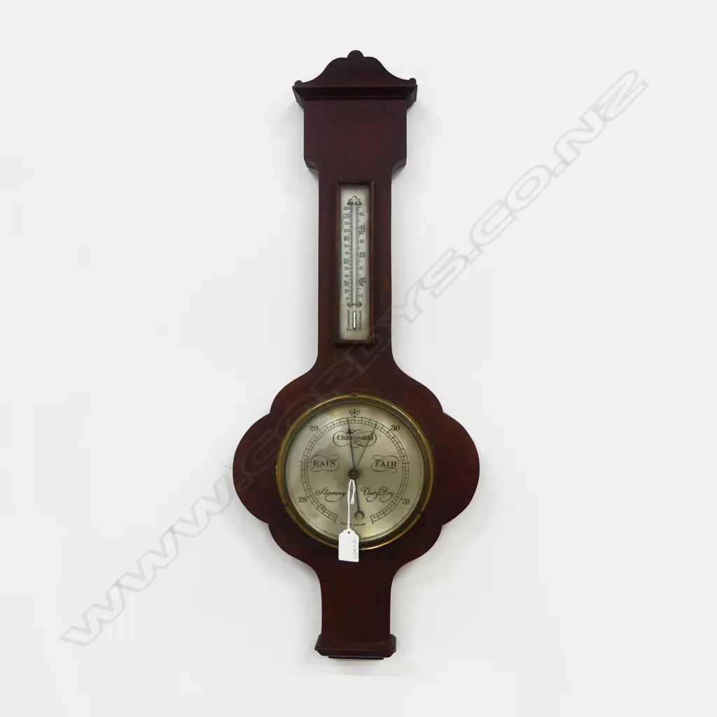 VINTAGE WALL BAROMETER, ENGLAND H.720mm Image 1++