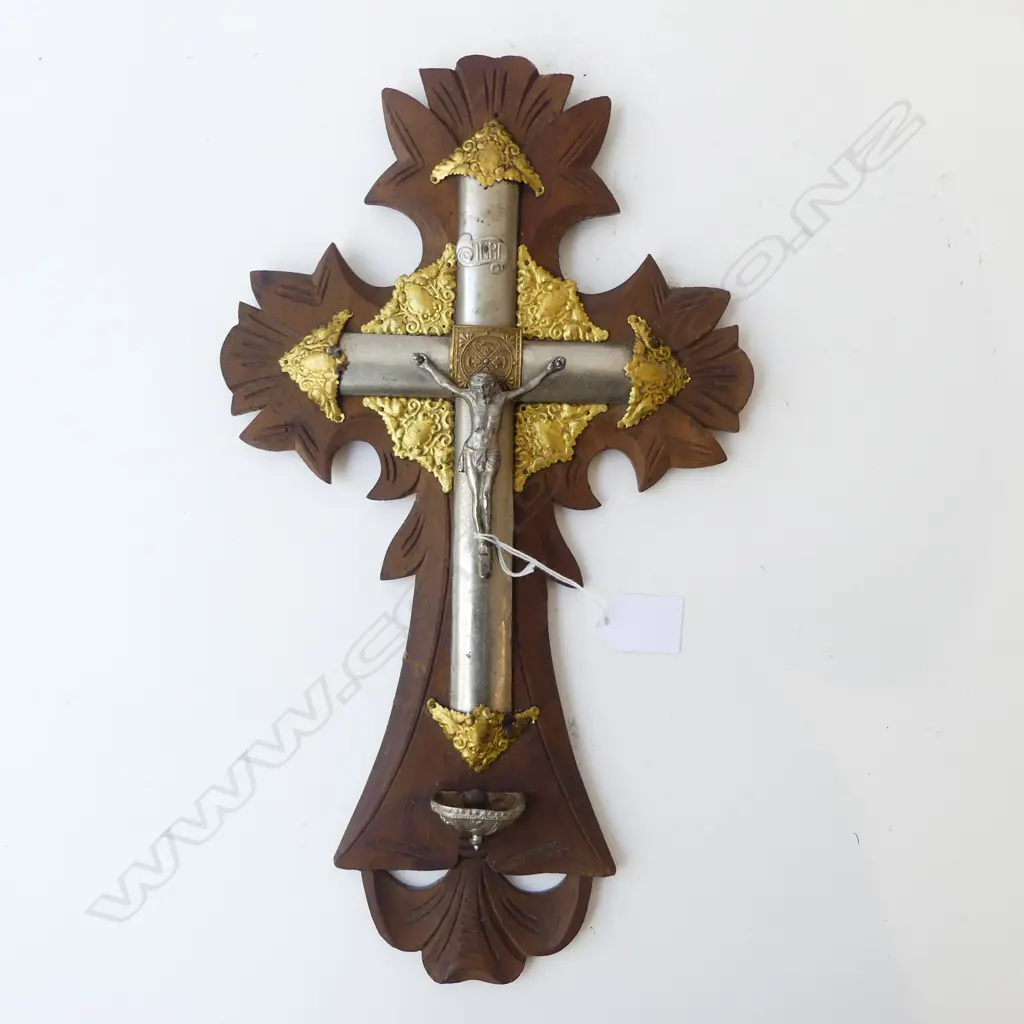VINTAGE CRUCIFIX H380mm Image 1++
