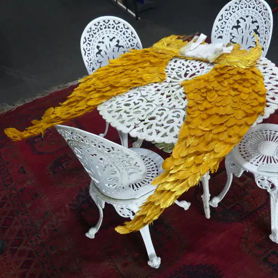 PR LG GOLD FEATHER ANGEL WINGS H.1550mm