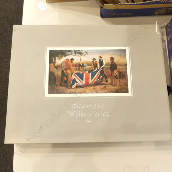 CASED BOOK; THE LIFE & ART OF WILLIAM STRUTT, No. 1348/1500