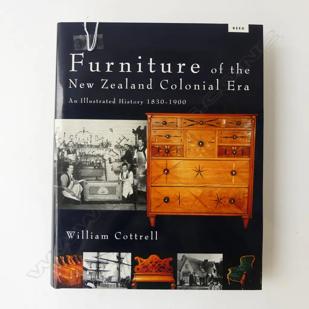 BOOK; FURNITURE OF THE NZ COLONIAL ERA, WILLIAM COTTRELL, REED Image 1++