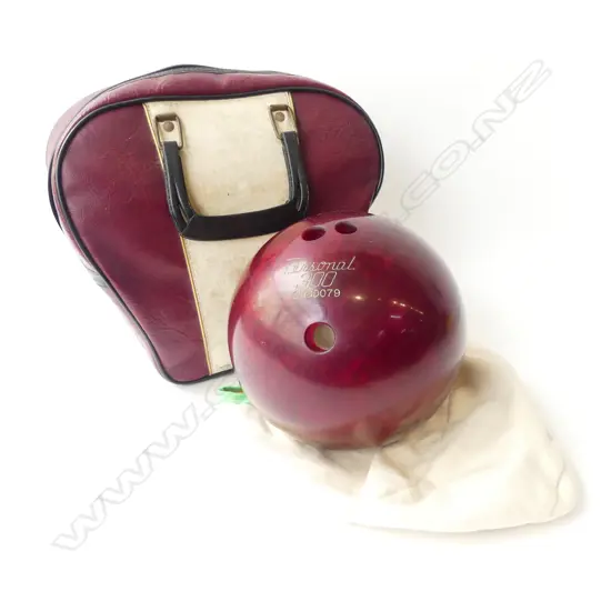 BOWLING BALL IN BAG