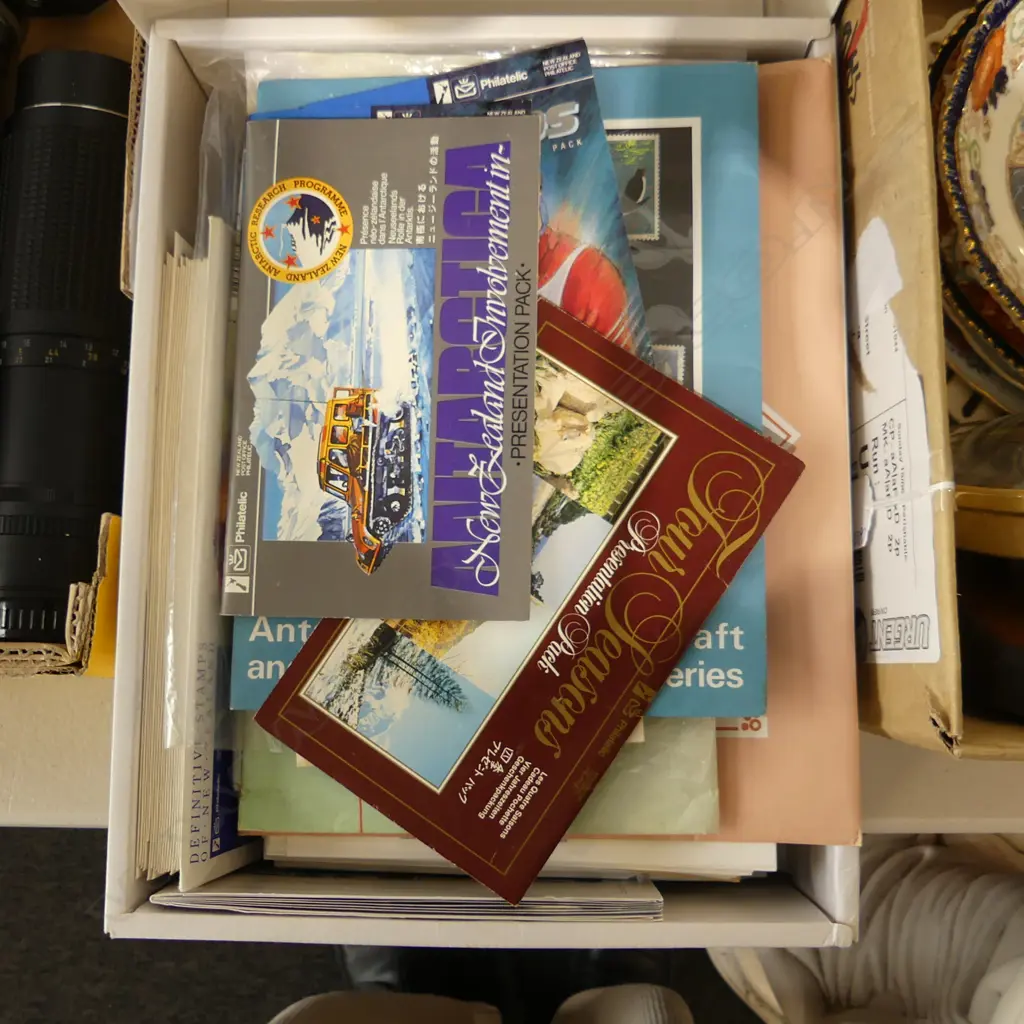 LARGE COLLECTION  MILITARY STAMPS ANTARCTIC  ETC  Image 1++