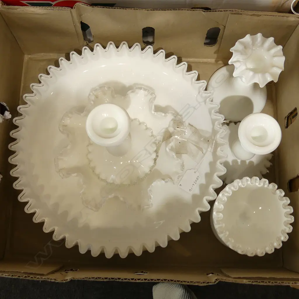 ASST FENTON MILK GLASS Image 1++
