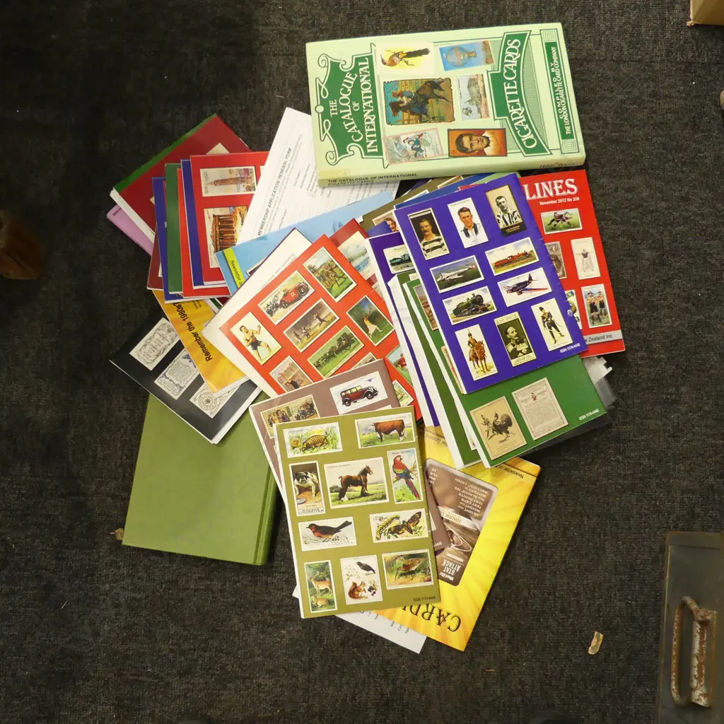 ASST. COLLECTORS CARDS + BAG OF  + BAG OF 'CARDLINES' MAGAZINES Image 1++