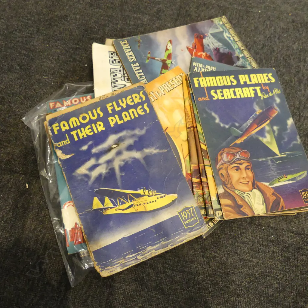 CIGARETTE CARDS; PLANES & CARS Image 1++