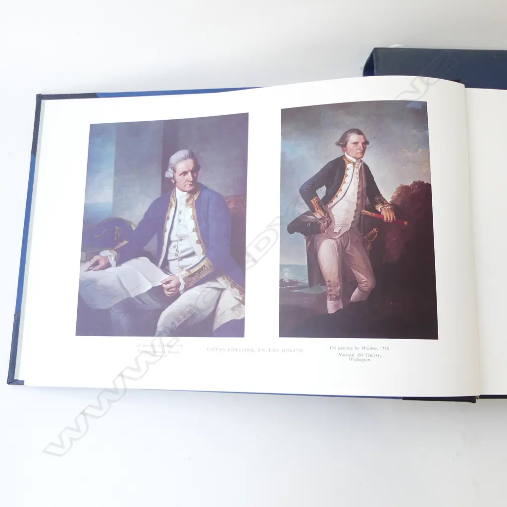 BOOK; CAPTAIN COOKS ARTISTS IN THE PACIFIC 1769-1779, AVON FINE PRINTS 1969 (BOXED) Image 1++