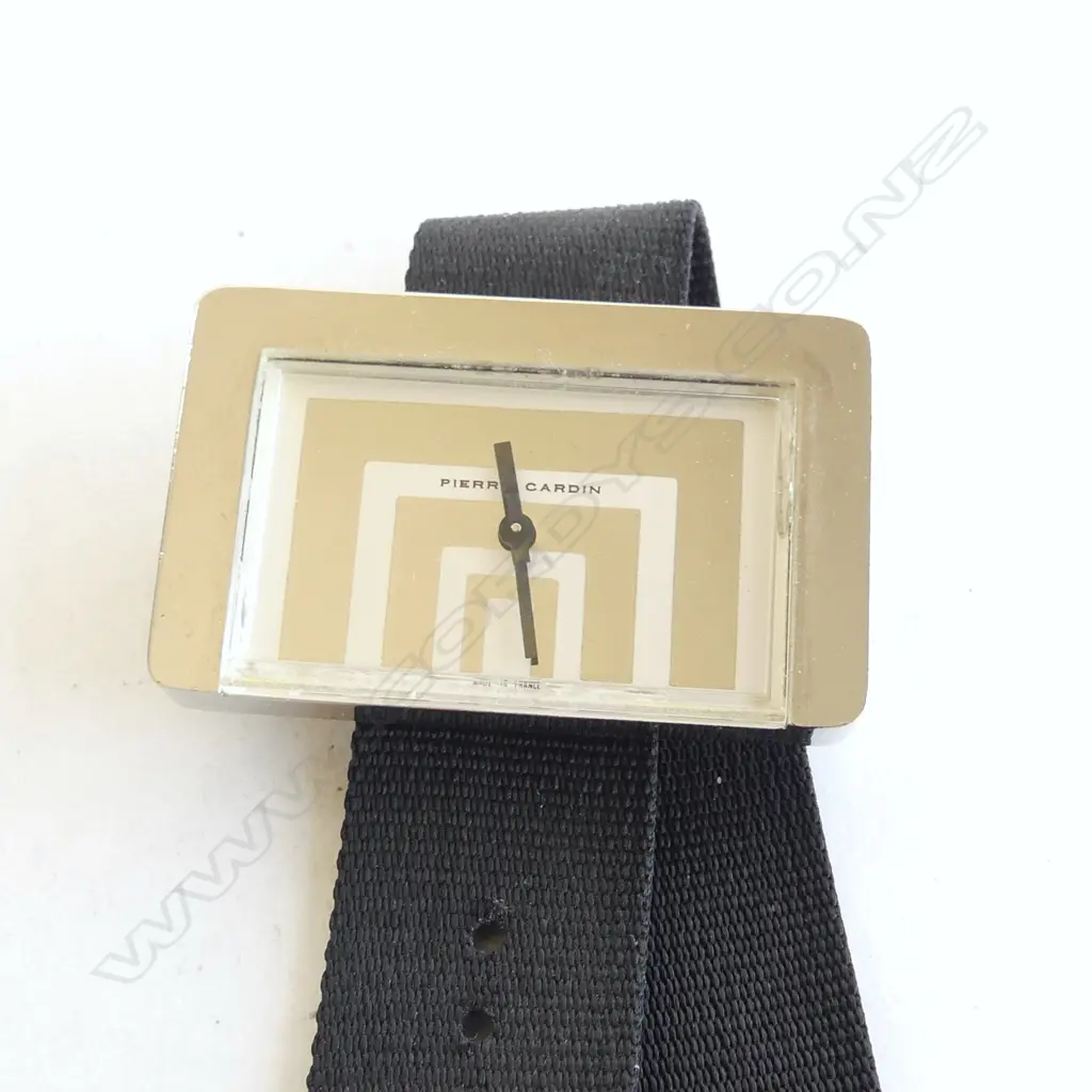 PIERRE CARDIN 1971 WRIST WATCH BY JAEGER LECOULTRE, MODEL NO.PC116 (strap not original) Image 1++