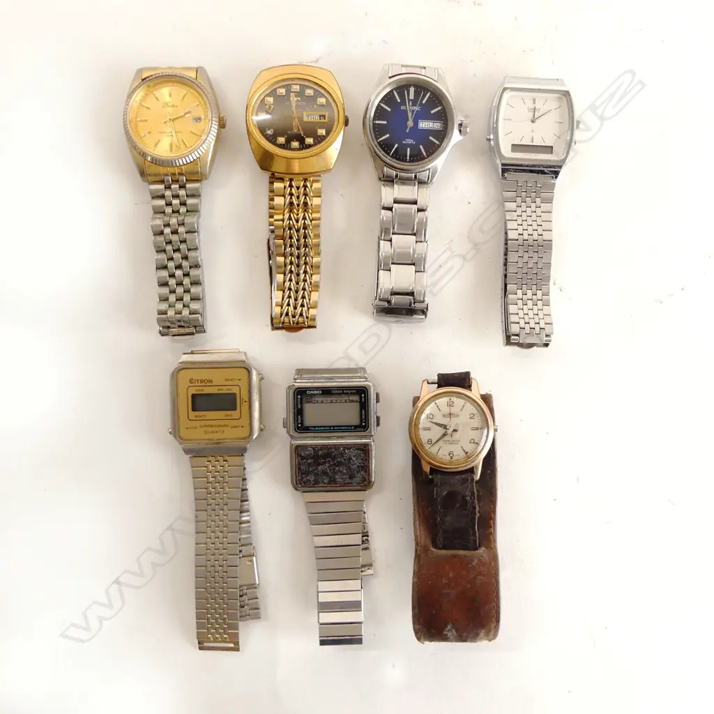 7 GENTS WRIST WATCHES Image 1++