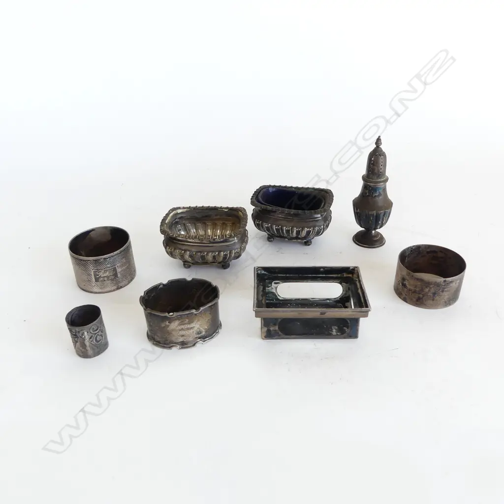 ASST HALLMARKED SILVER 215gm Image 1++