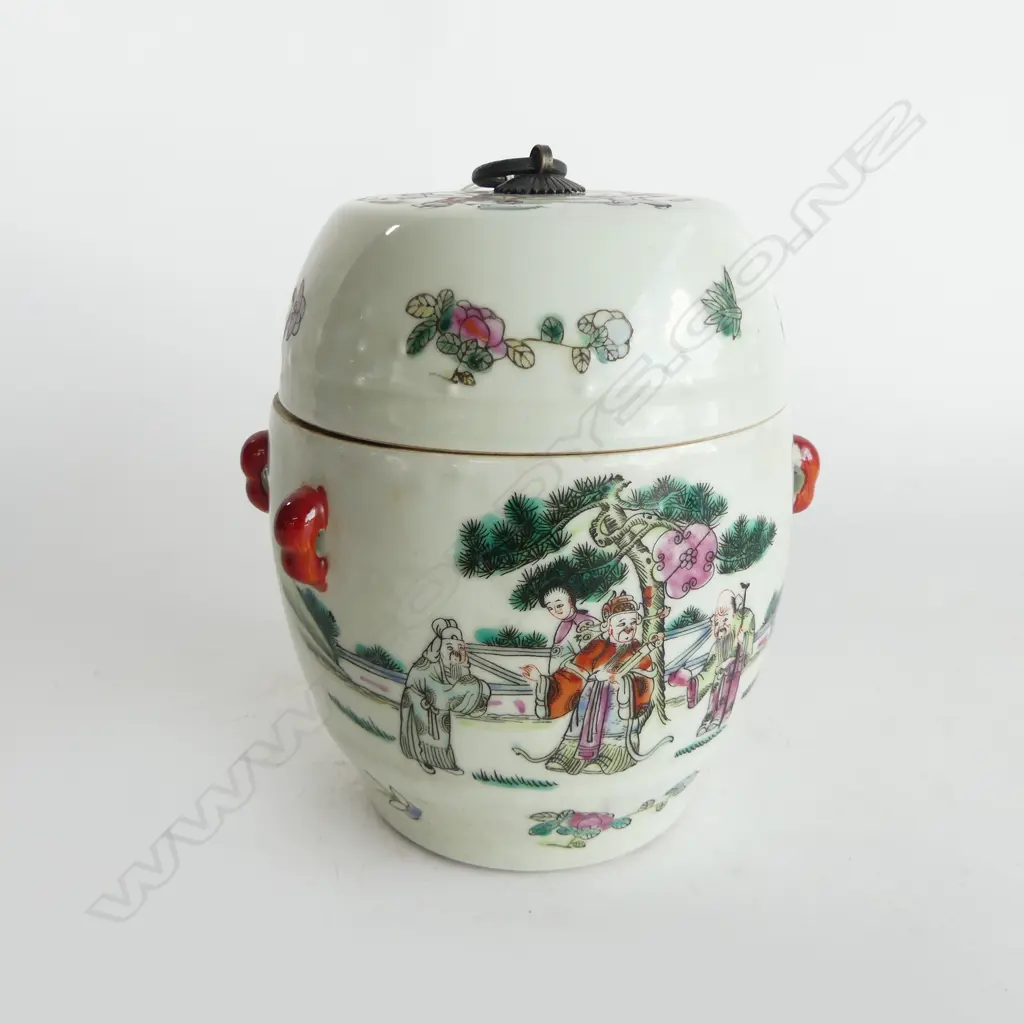 ORIENTAL LIDDED CONTAINER H.165mm Image 1++