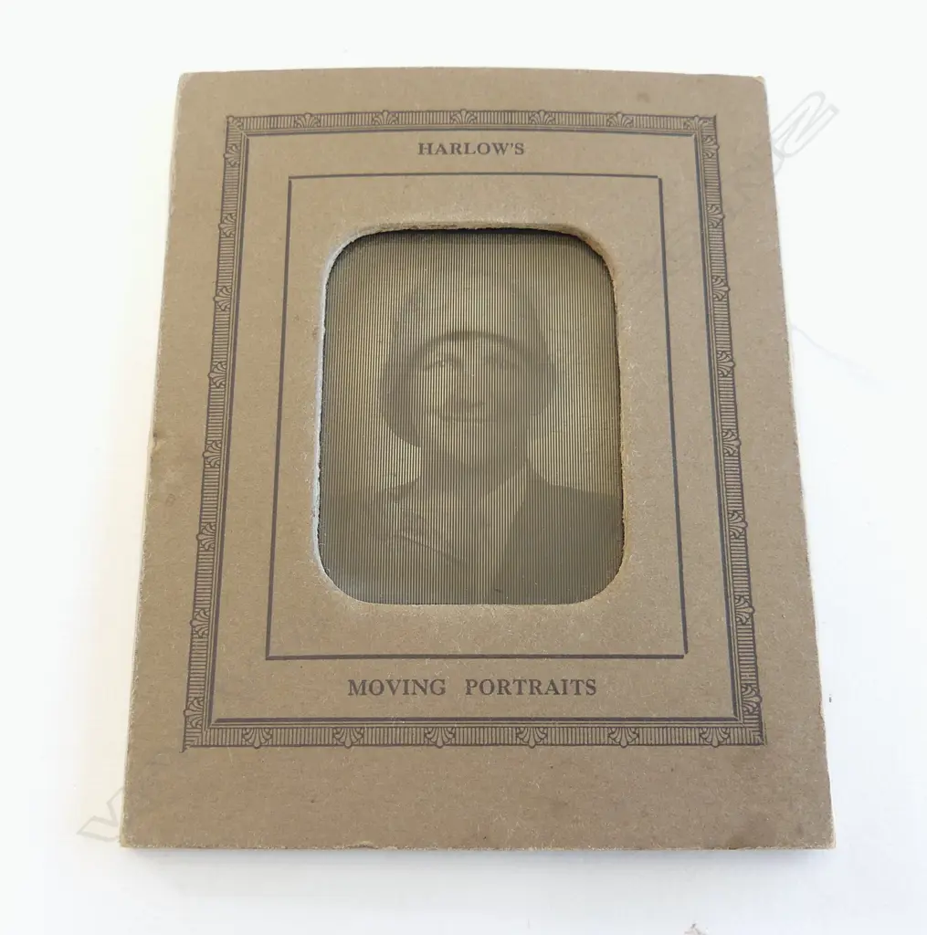 'HARLOW'S MOVING PORTRAITS' 'PORTRAIT DUNEDIN EXHIBITION No.3 Pavilion' details on reverse 120 x 100mm Image 1++
