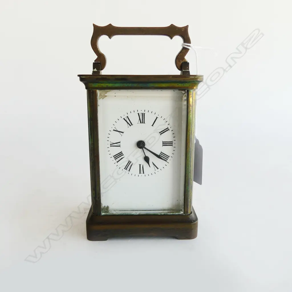 ANTIQUE CARRIAGE CLOCK H.120mm Image 1++
