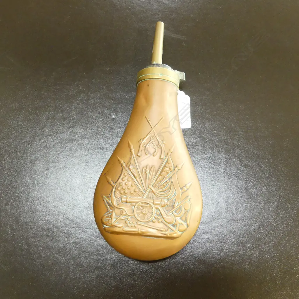 COPPER POWDER FLASK H.205mm Image 1++