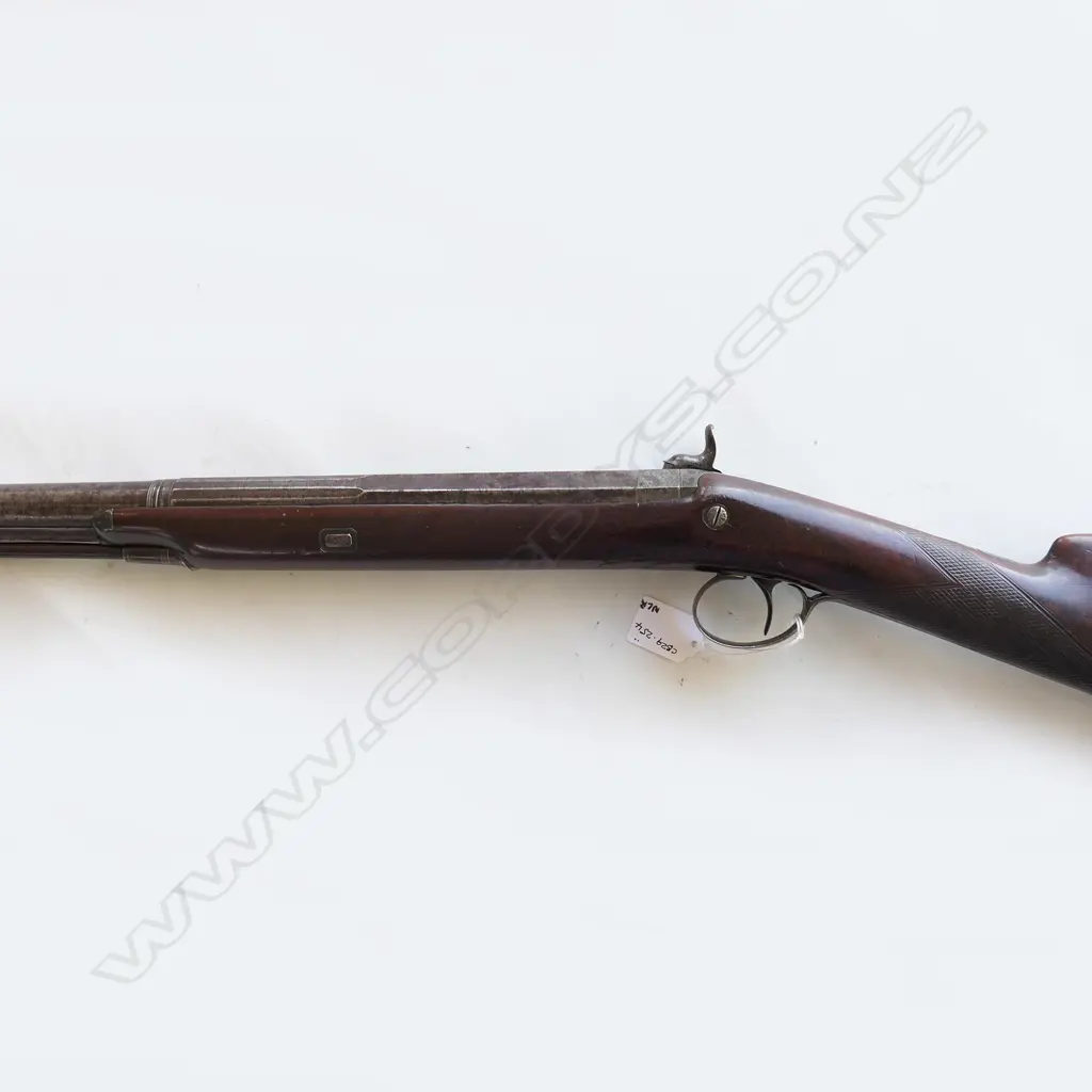 12 Bore Robert Turtle Single Barrel Percussion Muzzle Loading Shotgun, Image 1++
