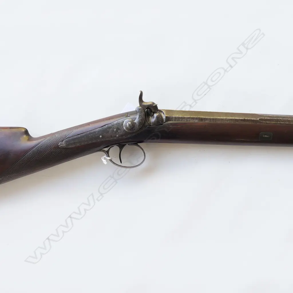 12 Bore Robert Turtle Single Barrel Percussion Muzzle Loading Shotgun, Image 1++