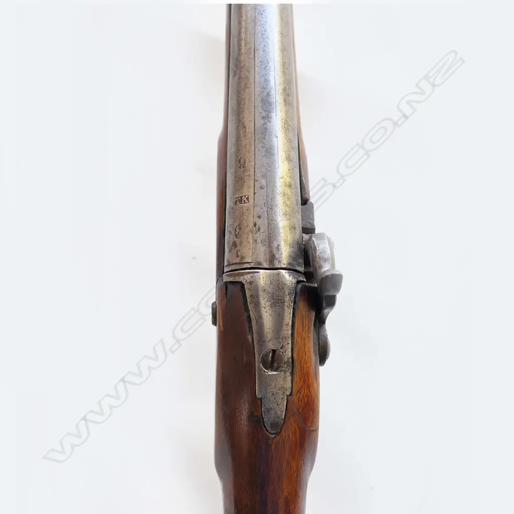 Muzzle loading percussion shotgun.Approx 14g. 31" barrel, Image 1++