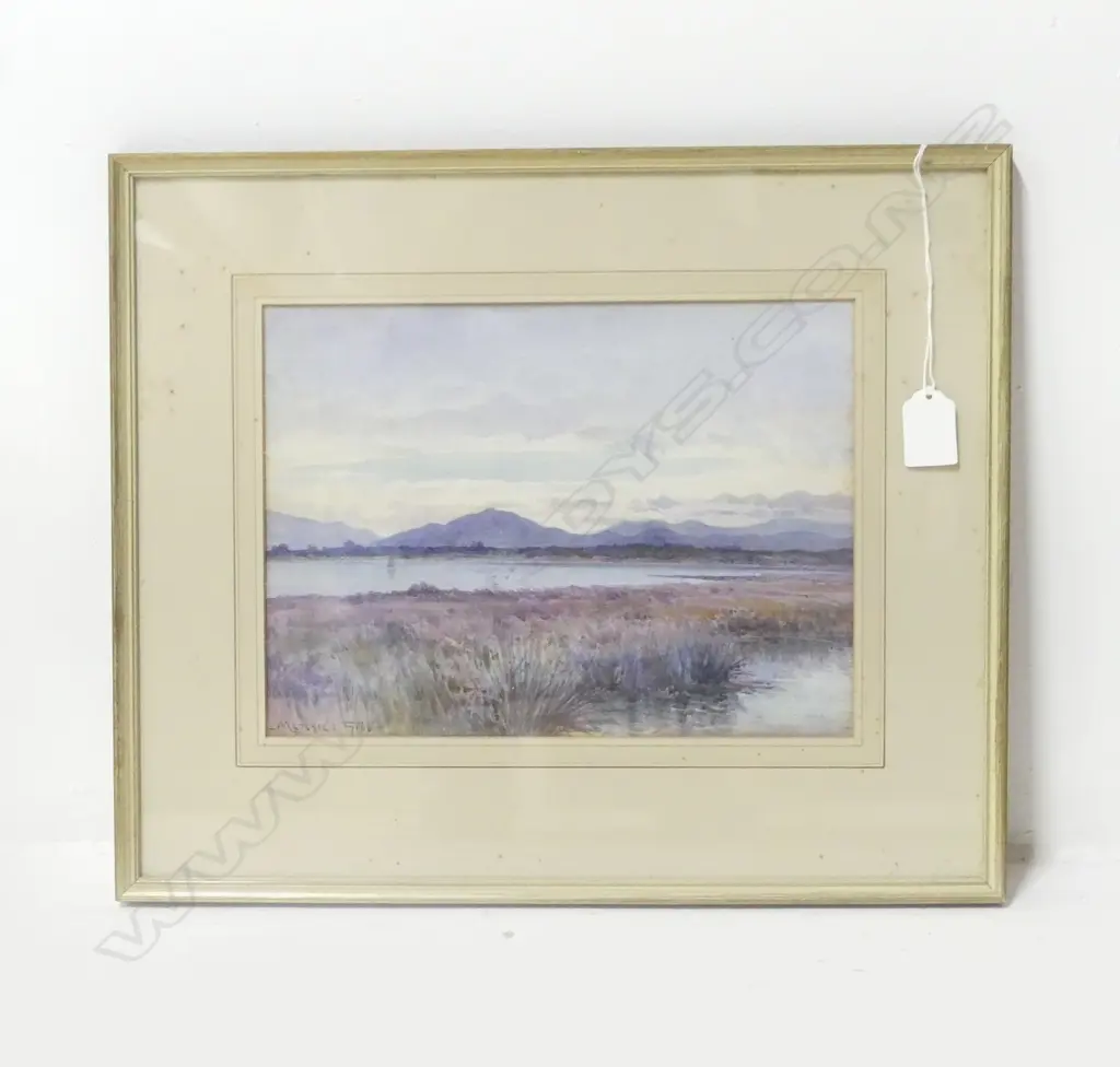 WILLIAM MENZIES GIBB, KAIRAKI NEAR KAIAPOI, WC 205x275mm FOXED Image 1++