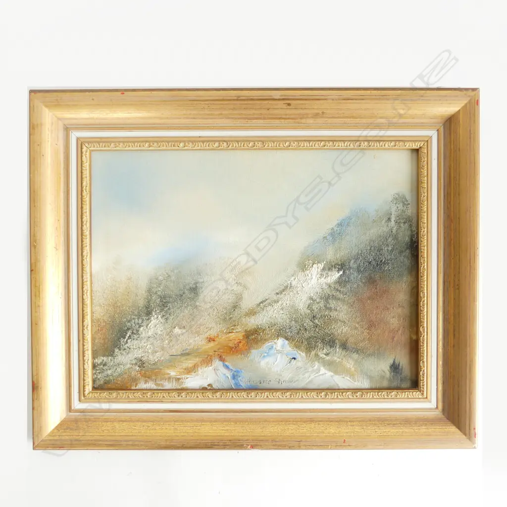(24946) WINSOME SHAW OIL ON BOARD 'WILDERNESS 2' signed 210 x 285mm Image 1++