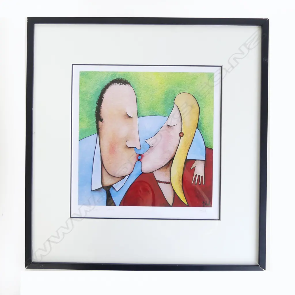 NICK FEDAEFF - P.HUK 'THE KISS' 2/50, PHOTOGRAPHIC PRINT, 300 x 300mm Image 1++