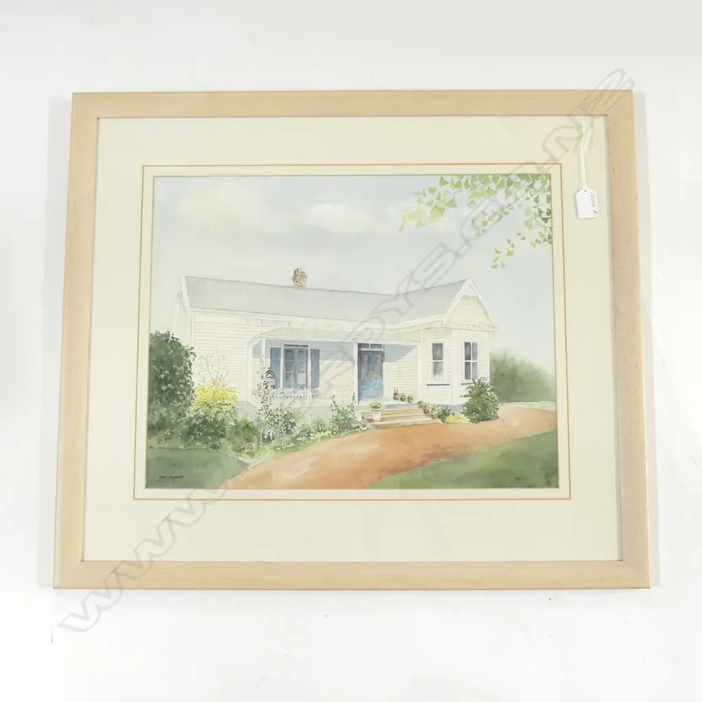 JOAN MYNOT 'VILLA ST ANDREWS ROAD' W/C, 360 x 460mm Image 1++