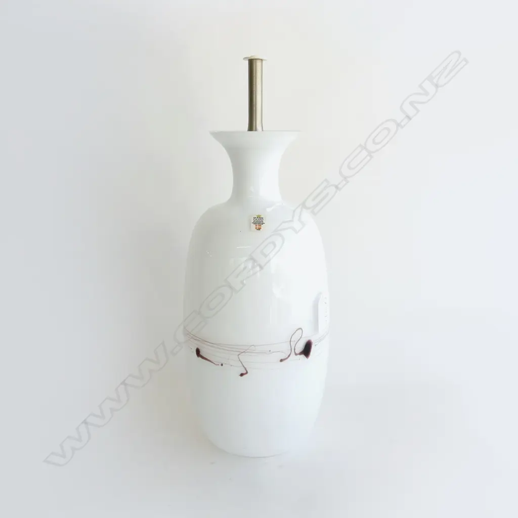 HOLMEGAARD 'MELODY' ART GLASS LAMP BASE H.375mm Image 1++