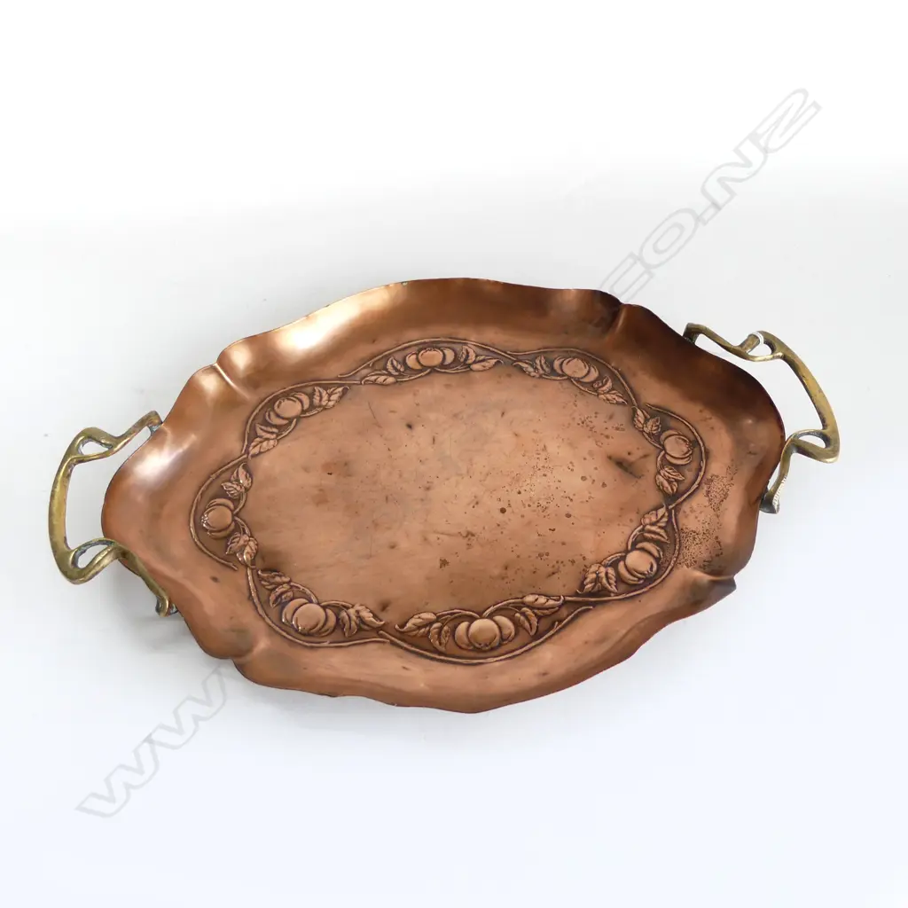 VINTAGE COPPER TRAY 450x300mm Image 1++