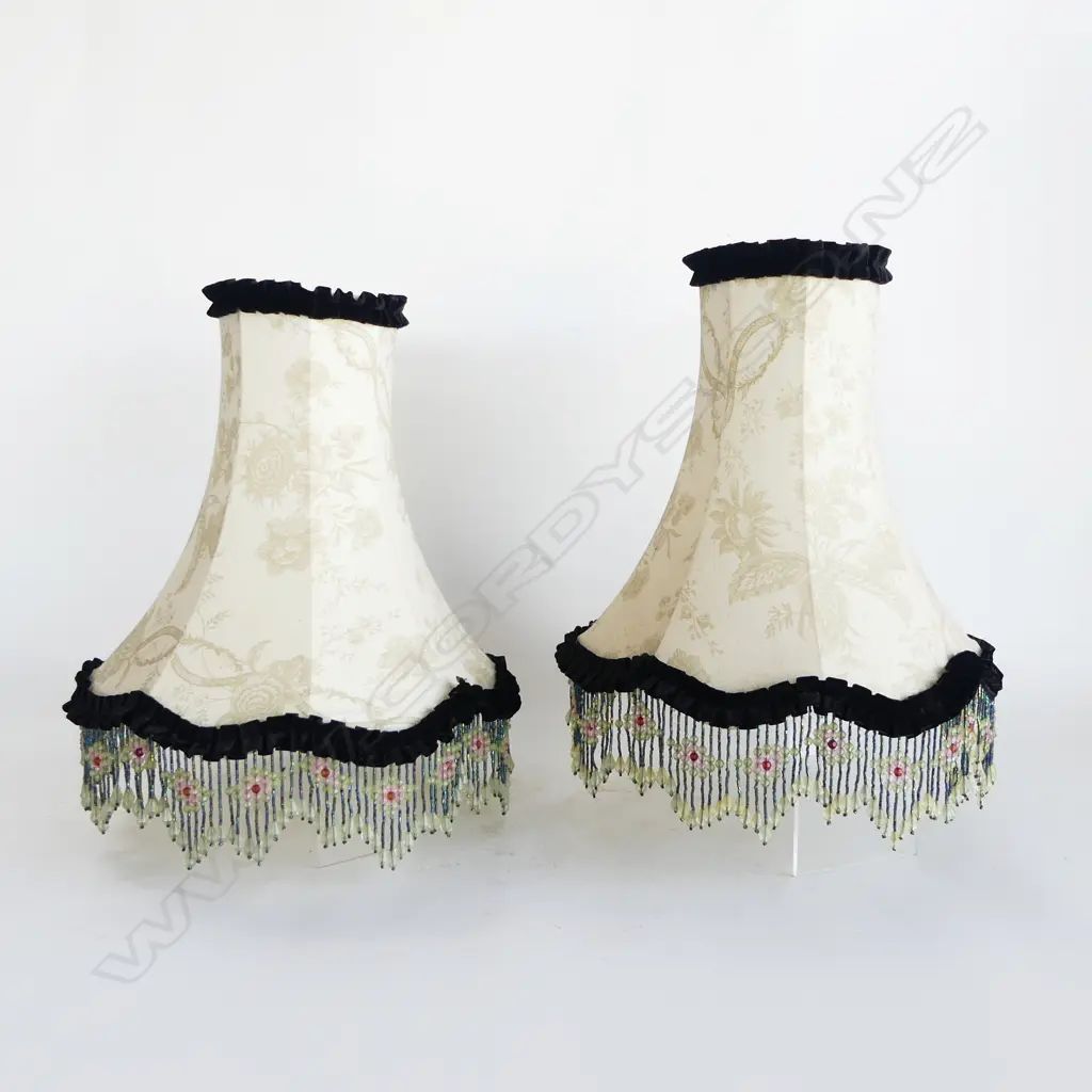 PR BEADED LAMP SHADES H.310mm Image 1++