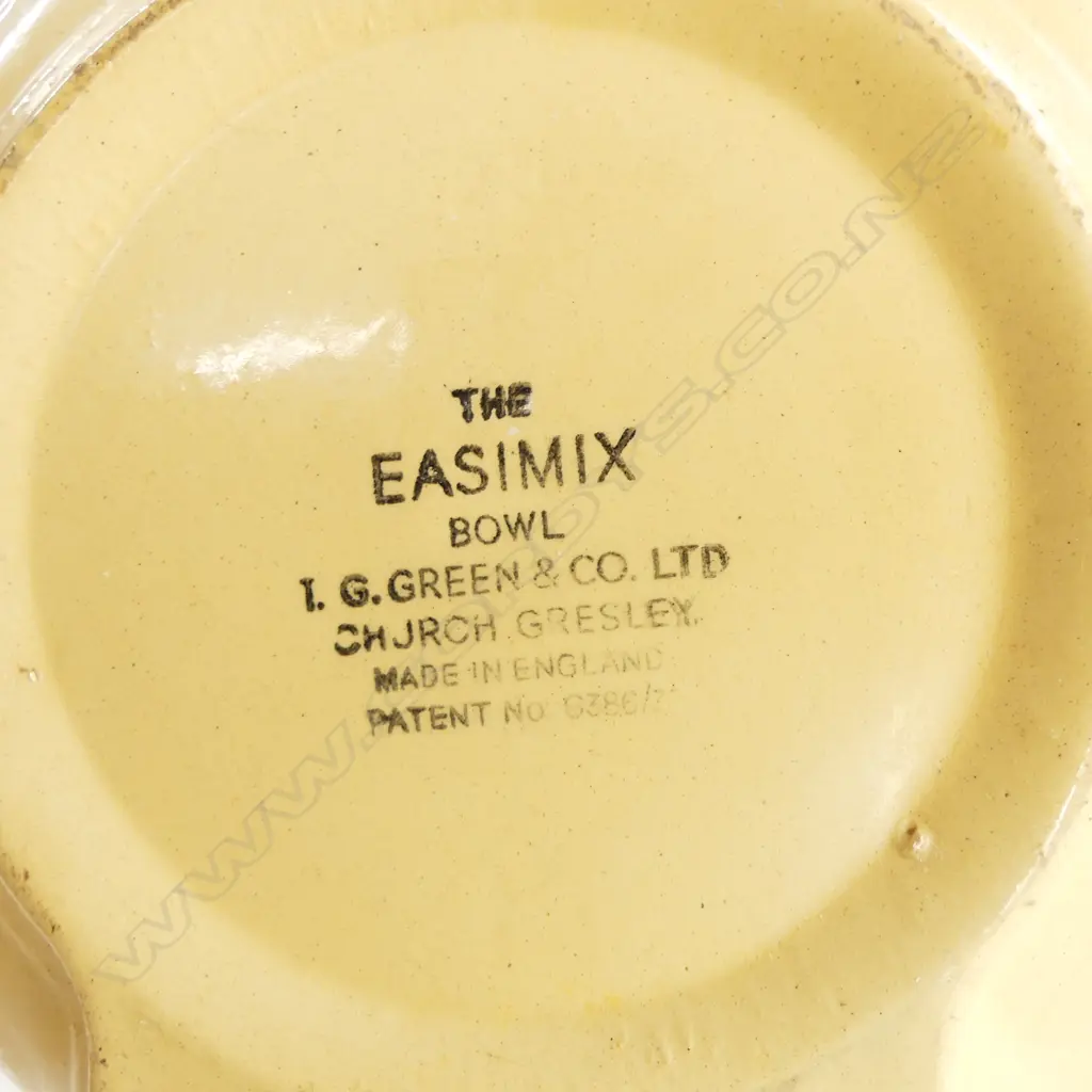 2 T. G. GREEN MXING BOWLS; 'THE GRIPSTAND' HAIRLINE & 'THE EASIMIX' 280mm dia Image 1++