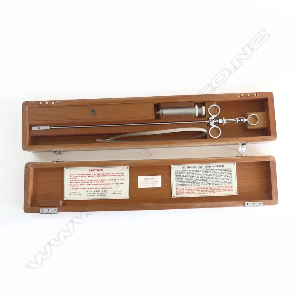 'THE TRUELOVE SALT BIOPSY INSTRUMENT', BOXED L.565mm Image 1++