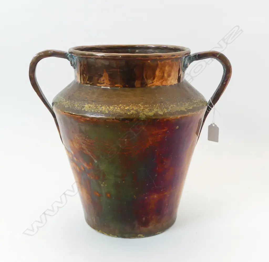 LG DOUBLE HANDLED COPPER POT H.335mm Image 1++