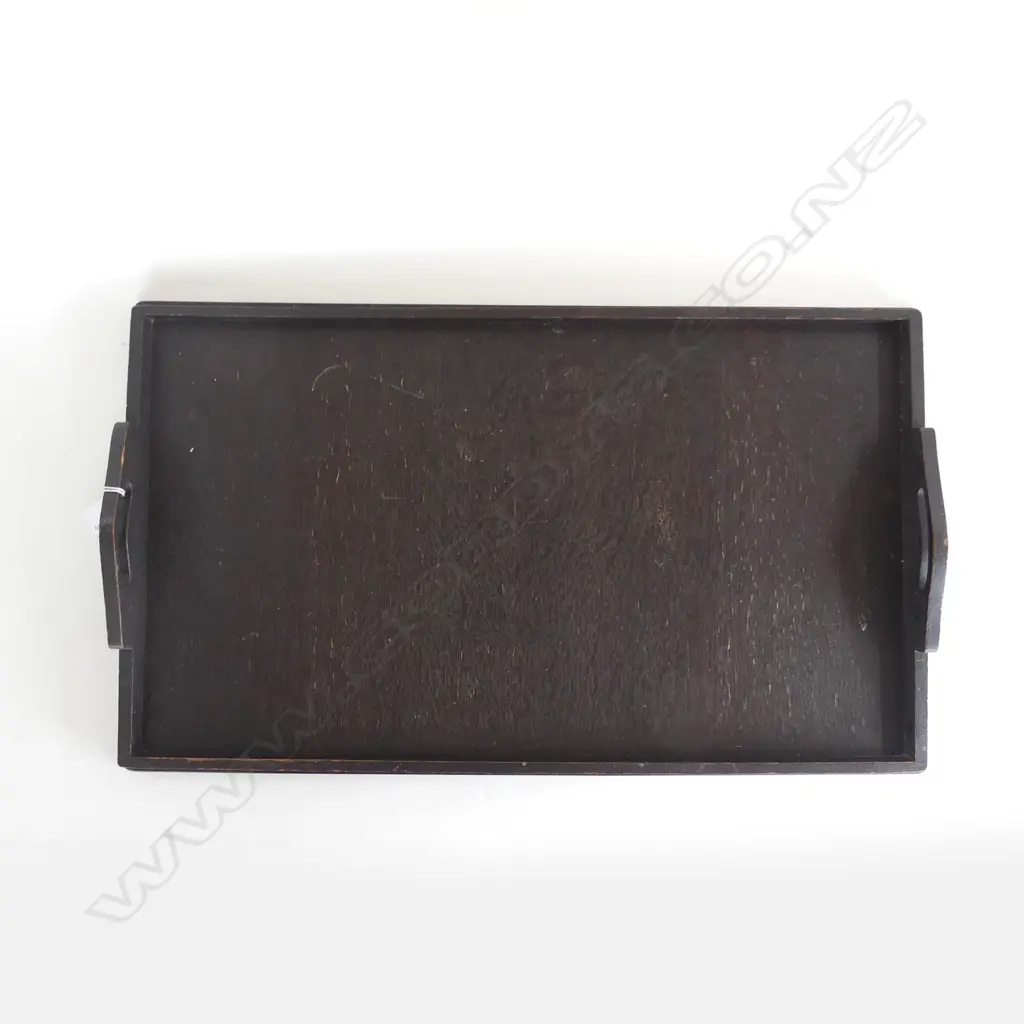 LG DARK STAINED OAK TRAY 665x390mm Image 1++