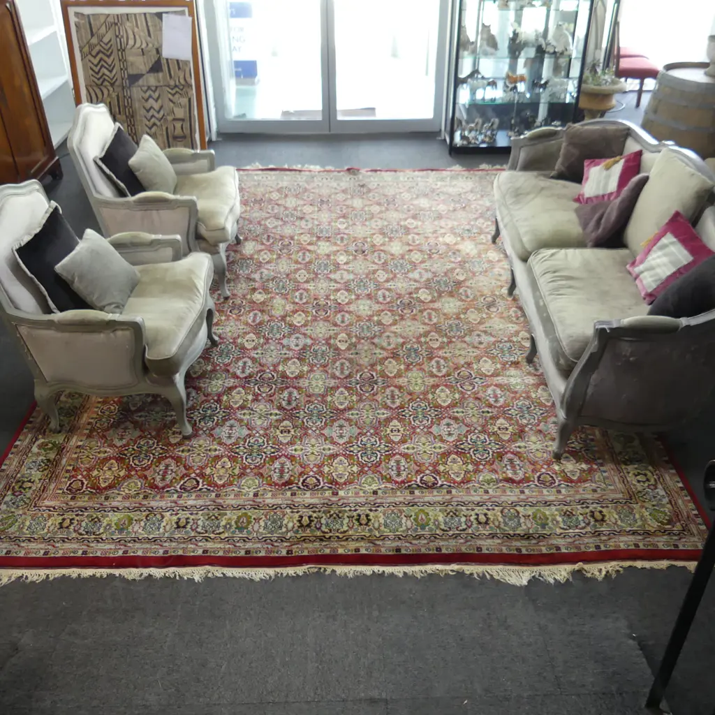 LG HAND KNOTTED WOOL PILE RUG 3800x2750mm Image 1++