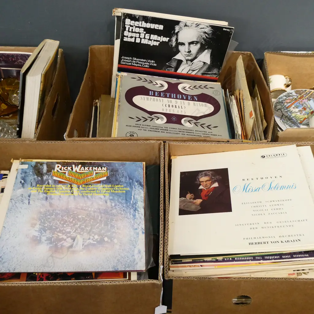 3 BOXES ASST. RECORDS Image 1++