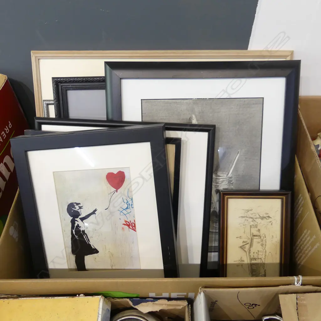 COLLECTION SM WORKS OF ART/FRAMES ETC Image 1++