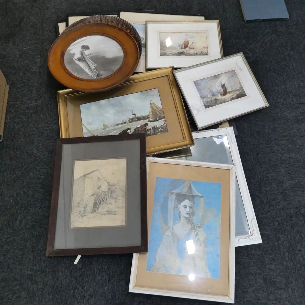 ASST. ARTWORKS, MOSTLY PRINTS, MIRROR Image 1++