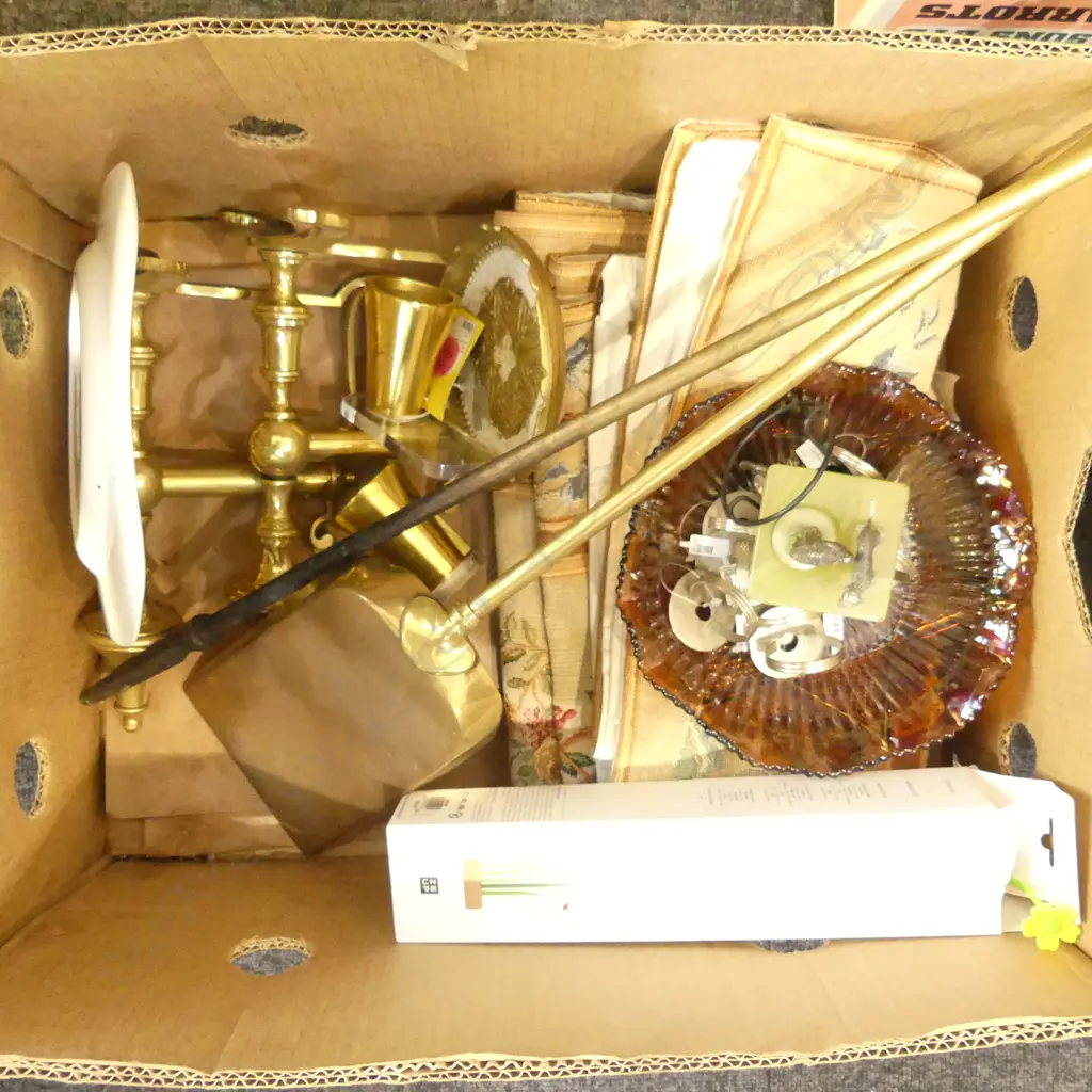TAPESTRY, FIRE TOOLS, ETC Image 1++