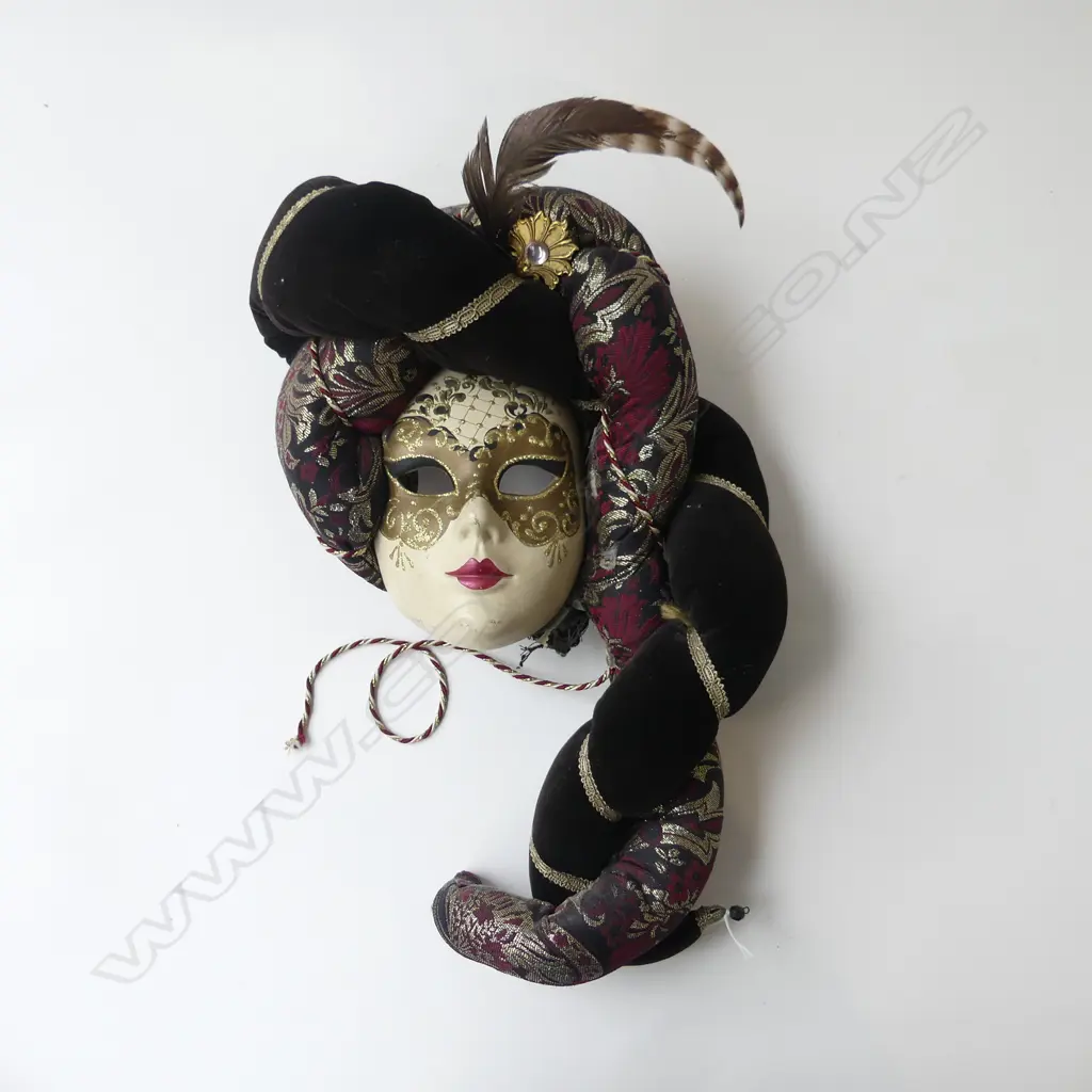 VENETIAN MASK, MADE IN ITALY H.400mm Image 1++