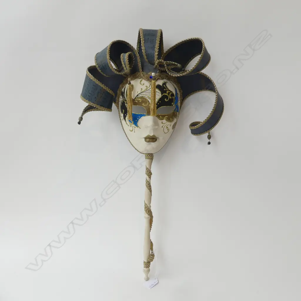 VENETIAN MASK, MADE IN ITALY H.600mm Image 1++