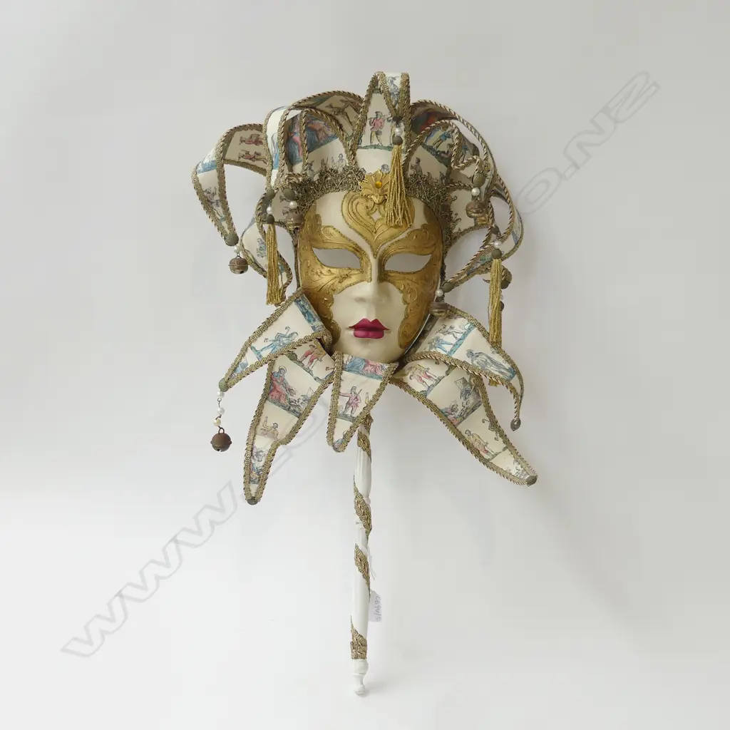 VENETIAN MASK, MADE IN ITALY H.600mm Image 1++