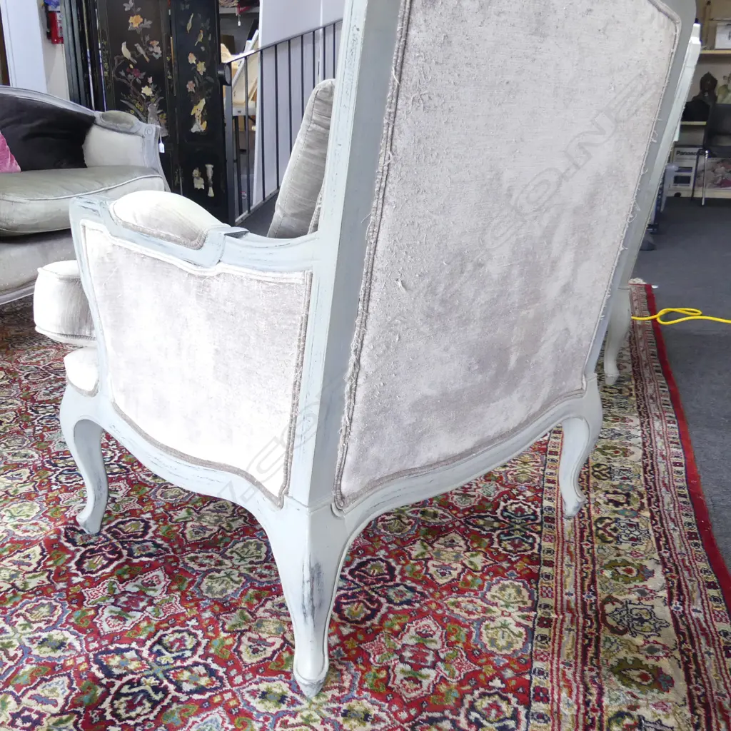 PR FRENCH STYLE ARMCHAIRS, cat scratches 800x700x950mm Image 1++